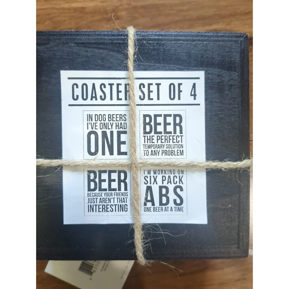 New Decorative Wooden Coaster